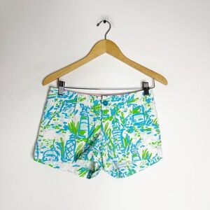 Lilly Pulitzer High Beams Lighthouse Callahan Shorts Size 00